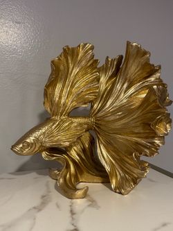 Decor Beta Fish Golden