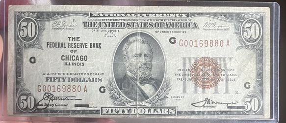 (Godless) 1929 50$ Bill
