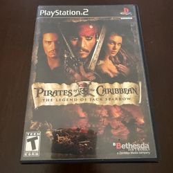 Pirates Of The Caribbean Ps2 Game 
