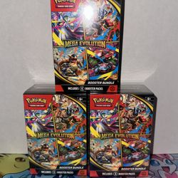 Mega Evolution Booster Bundles