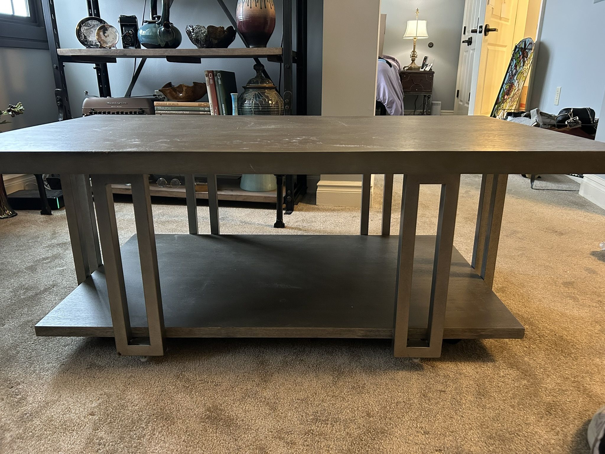 Coffee Table On Wheels