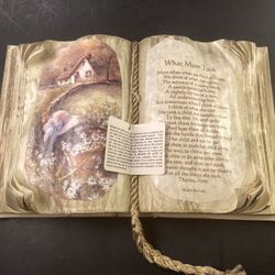 Vintage Books Of Love “What Mom Took” Book Art By Judith Bond