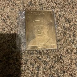 1995 Enviromint Mickey Mantle Fine Bronze Limited Edition Baseball Card New York Yankees HOF Legend- Heavy Thick Card