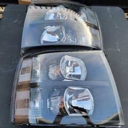 07-13 Chevrolet Silverado Headlights Luces Micas Calaveras Faros Faroles Focos Chevy