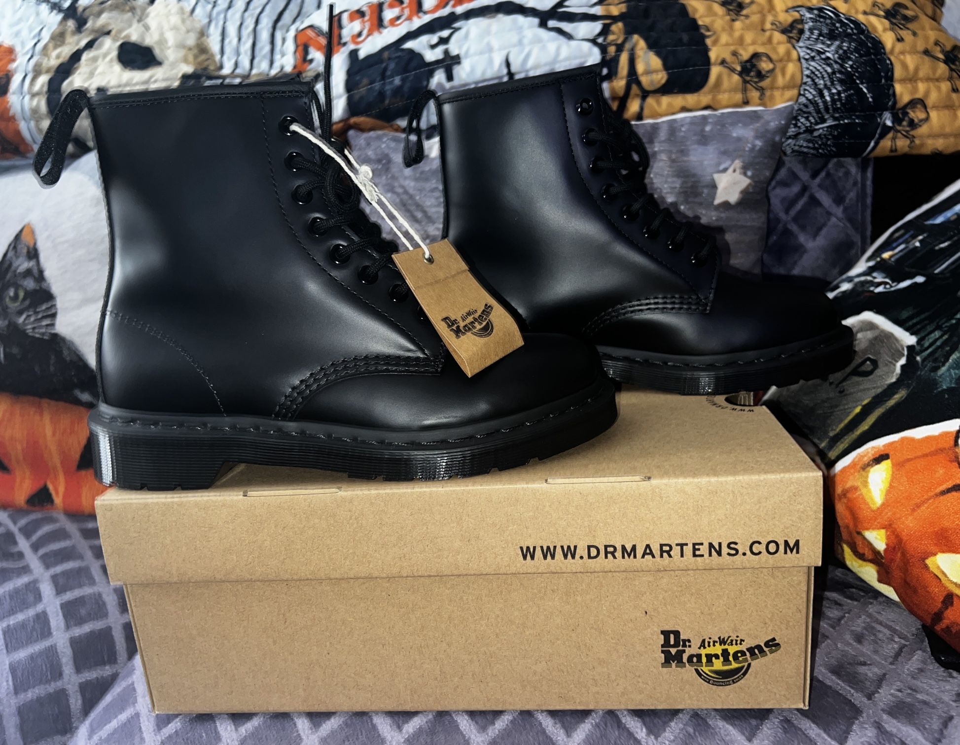 1460 mono black dr martens 