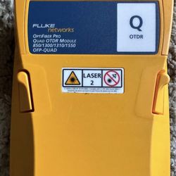 Fluke network QTDR optic fiber, pro quad QTDR module brand new and Fluke Networks FI-1000 FI1000 FiberInspector 