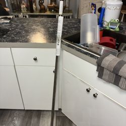 NEW  (1) Chrome tension rod