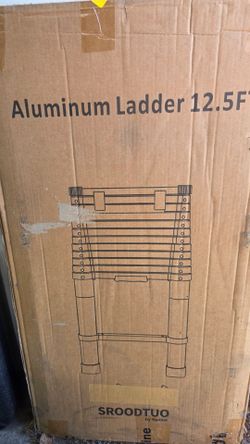 12.5 ft telescoping ladder
