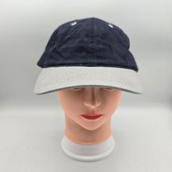 Vintage Otto CapNavy/Gray Solid Adjustable StrapbackHat. 8