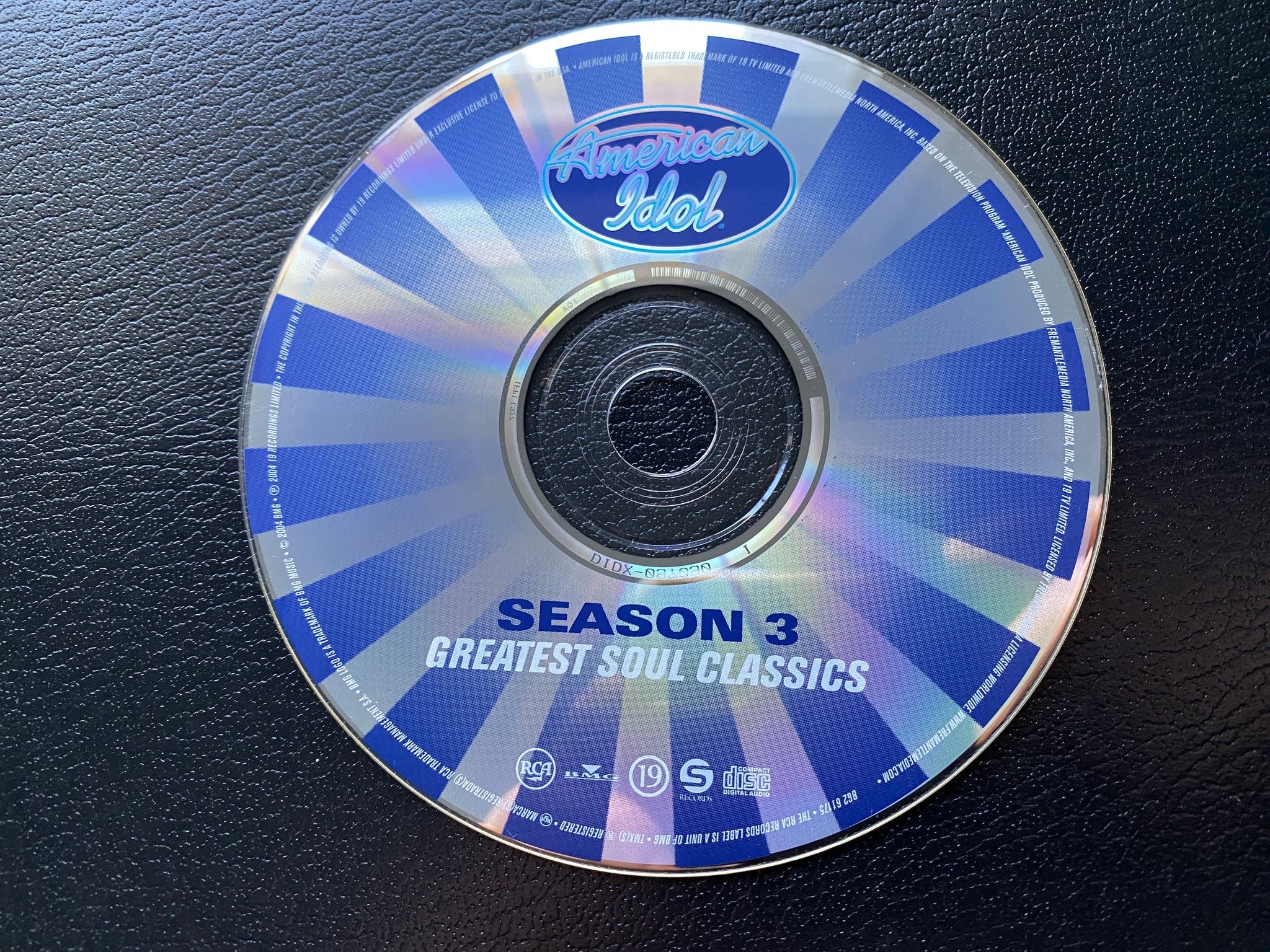 American Idol Season 3 Greatest Soul Classics CD