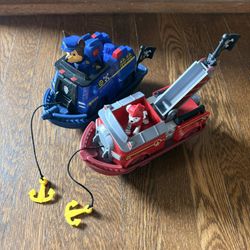 Paw Patrol Pirate Boats
