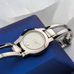 🤍⌚ Woman's Movado Amorosa Bangle Watch⌚