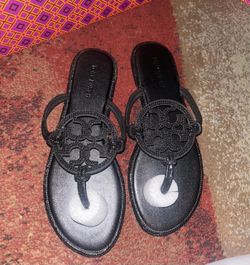 Tory Burch Black Rhinestone sandals
