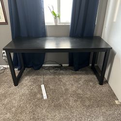 Large Desk With  Office Chair 