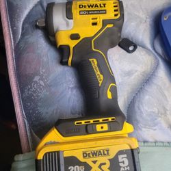 Lightly Used 1/2 Inch Impact Dewalt
