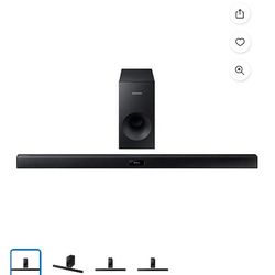 New Samsung HW-J355 2.1 120 watt soundbar with/wired subwoofer