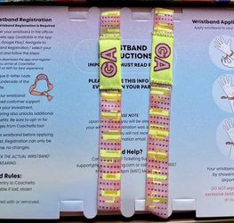 Coachella Sun. Wristbands