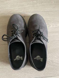 Doc Martens - 1461 II TUMBLED NUBUCK LEATHER PLATFORM CASUAL SHOES - Size 9 Men