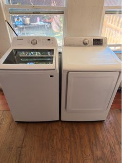 samsung washer and dryer set