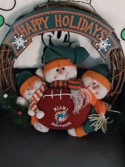 Wreaths..Miami Dolphins