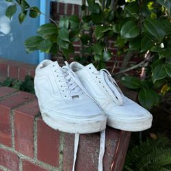 Vans White Shoes