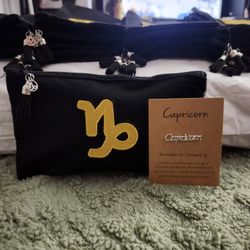 Zodiac Sign Canvas Bag  -CAPRICORN 