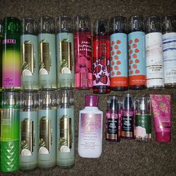 New Bath and Body perfumes