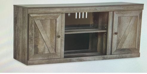 Your choice TV stand with or without a fireplace