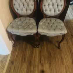 Antique Chairs Set Of 2