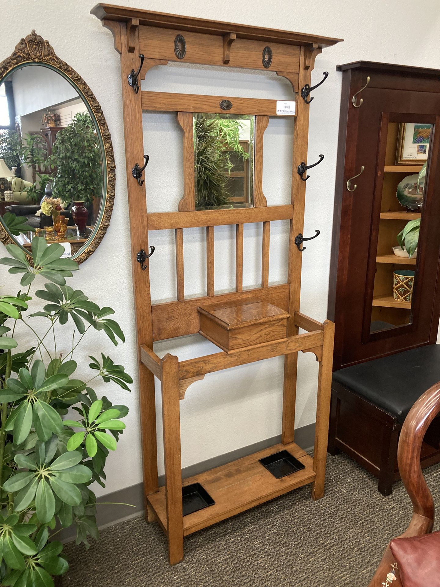 Mission Style / Arts And Crafts Hall Tree