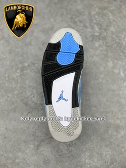 Jordan 4 Retro University Blue All Sizes Available for Sale in