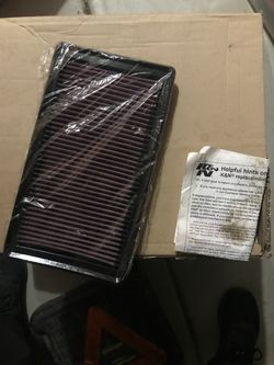 K&N air filter