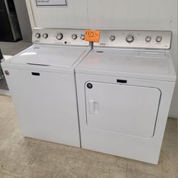 $375 Maytag Electric Laundry Set - Price Includes Both Washer & Dryer with 90 Day Warranty 