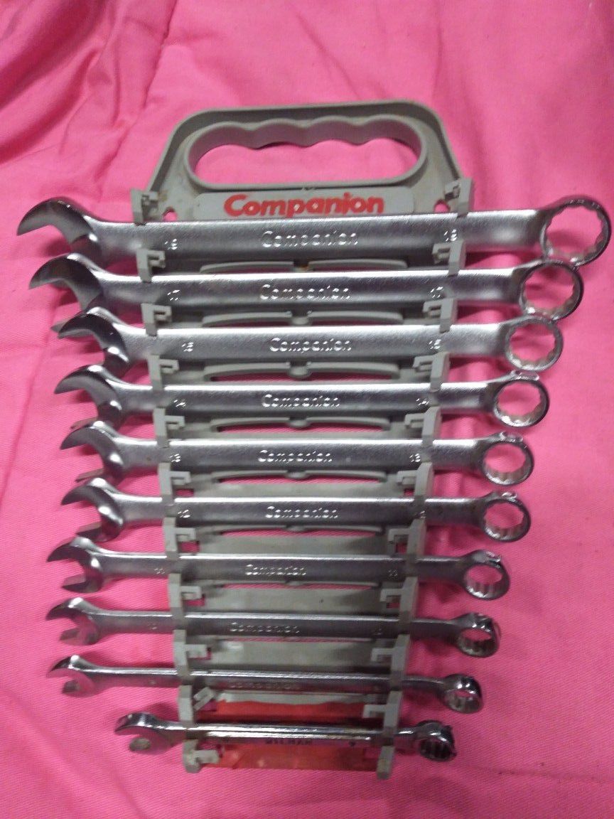 NEW 11 pcs. COMPAION Metric Tool Wrench Set