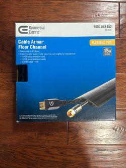 NEW 15ft Commercial Electric Cable Armor Floor Cord Protectors