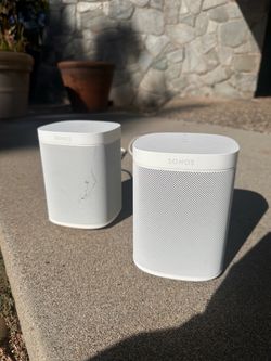 Sonos One Wireless Speakers – White