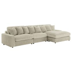 New Comfortable Sectional Sofa 146 X 70. Don't Pay $3000