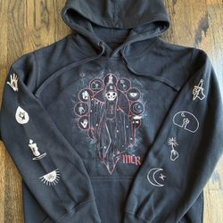 MY CHEMICAL ROMANCE MCR Pepe Sigils Hoodie Black Mens/Unisex M Dark Academia Emo