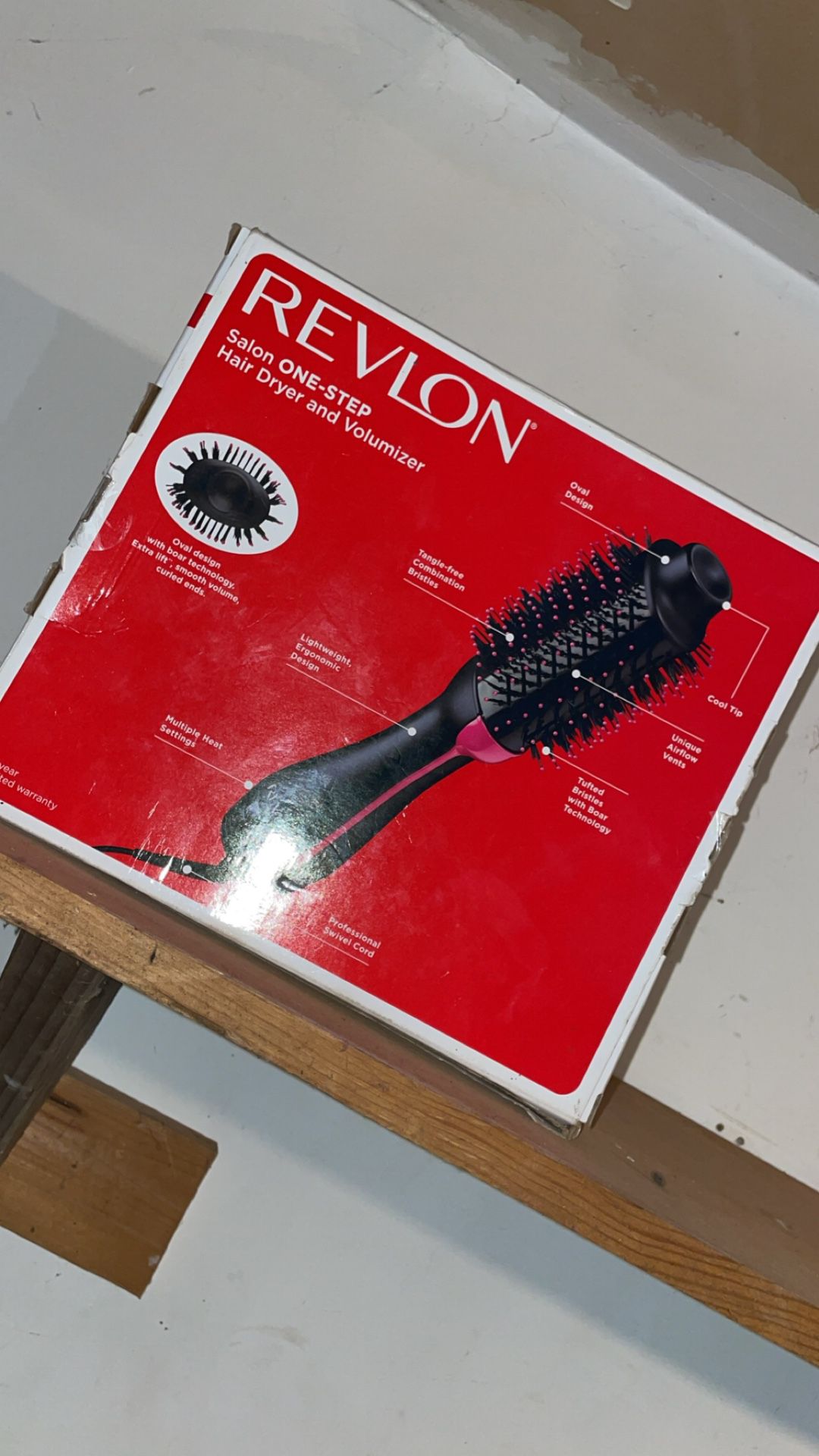 REVLON One-Step Volumizer Enhanced 1.0 Hair Dryer and Hot Air Brush