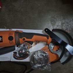 Ridgid grinder 7inch (new) in the box