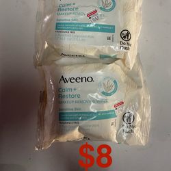 Aveeno Makeup Removing Wipes Set