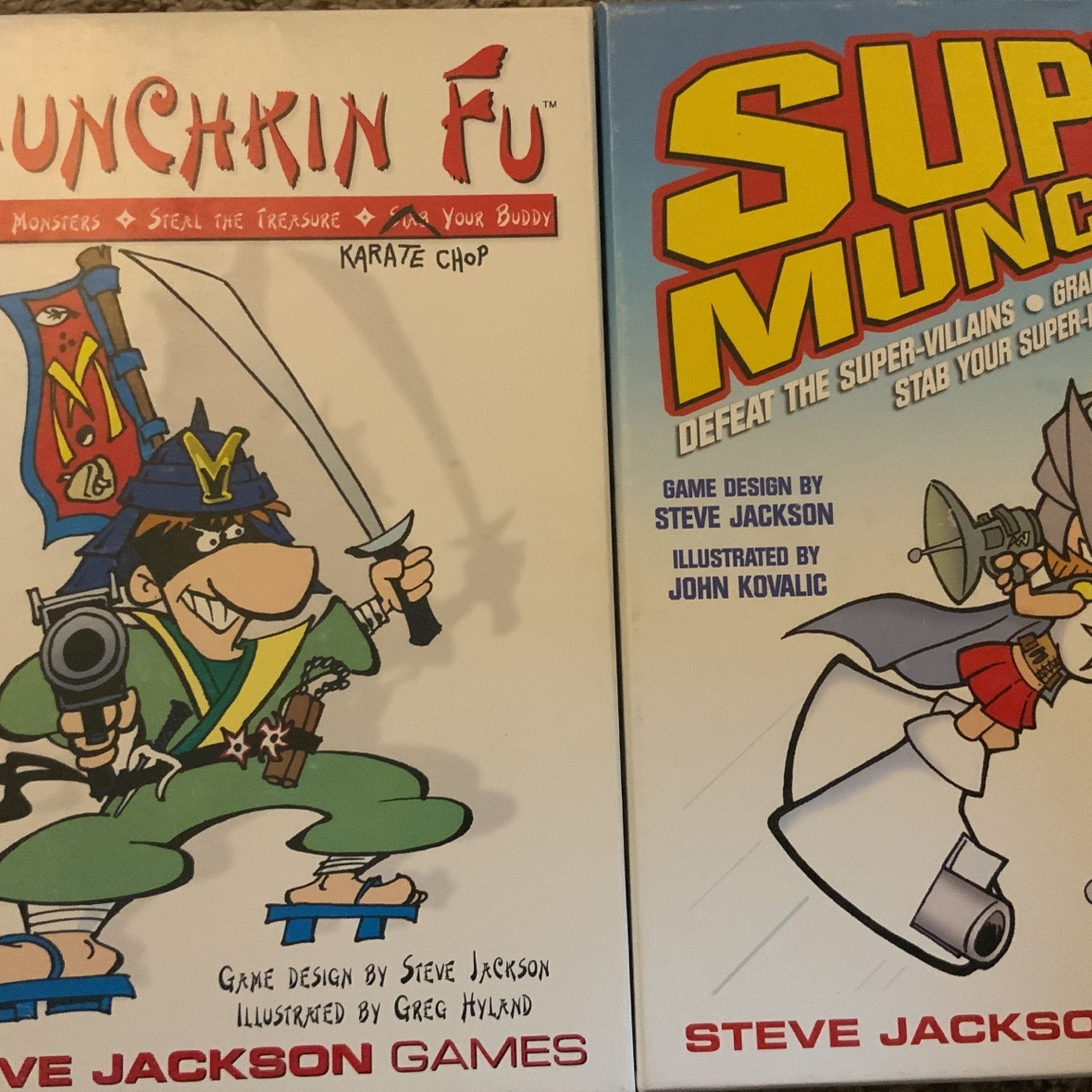 Munchkin Fu And/or Super Munchkin