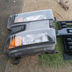 2022 Chevy Silverado 1500 LTD Headlights And Grill