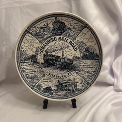 Enco National (New York, USA) Strasburg Railroad Ironstone Plate