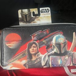 New Zip Around Star Wars Wallet Collectors Item