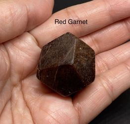 Red Garnet Genuine Stone from India 45g
