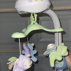 Baby Crib Toy with Light Projection