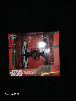 Star Wars first order Tie Fighter