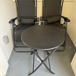 Outdoor Table And Chair Set