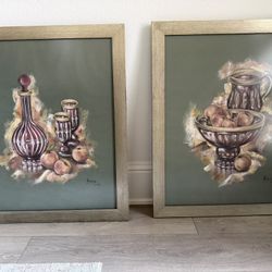 Unique Hand Paintings With Antireflection Glass